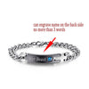 Fashion Beast Titanium Couple Bracelets