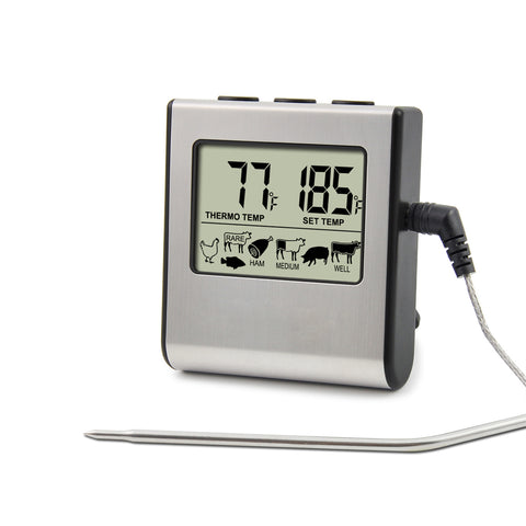 Thermometer Timer  Bbq Meat