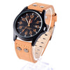 Military Men Watch Leather