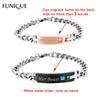 Fashion Beast Titanium Couple Bracelets