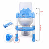 Baby Toilet Trainer Safety Seat Chair Step with Adjustable Ladder