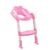 Baby Toilet Trainer Safety Seat Chair Step with Adjustable Ladder