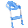 Baby Toilet Trainer Safety Seat Chair Step with Adjustable Ladder