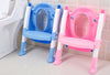 Baby Toilet Trainer Safety Seat Chair Step with Adjustable Ladder