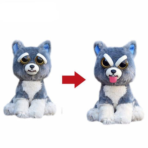 FEISTY FUNNY EXPRESSION PETS PLUSH TOY